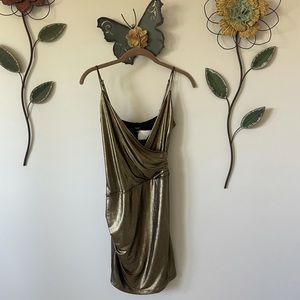 Guess Mini Dress - Shimmering Gold